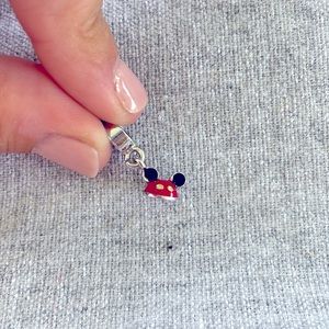 Mickey Mouse Ear Hat Dangle Charm,Pandora Charm Sterling Silver Charm